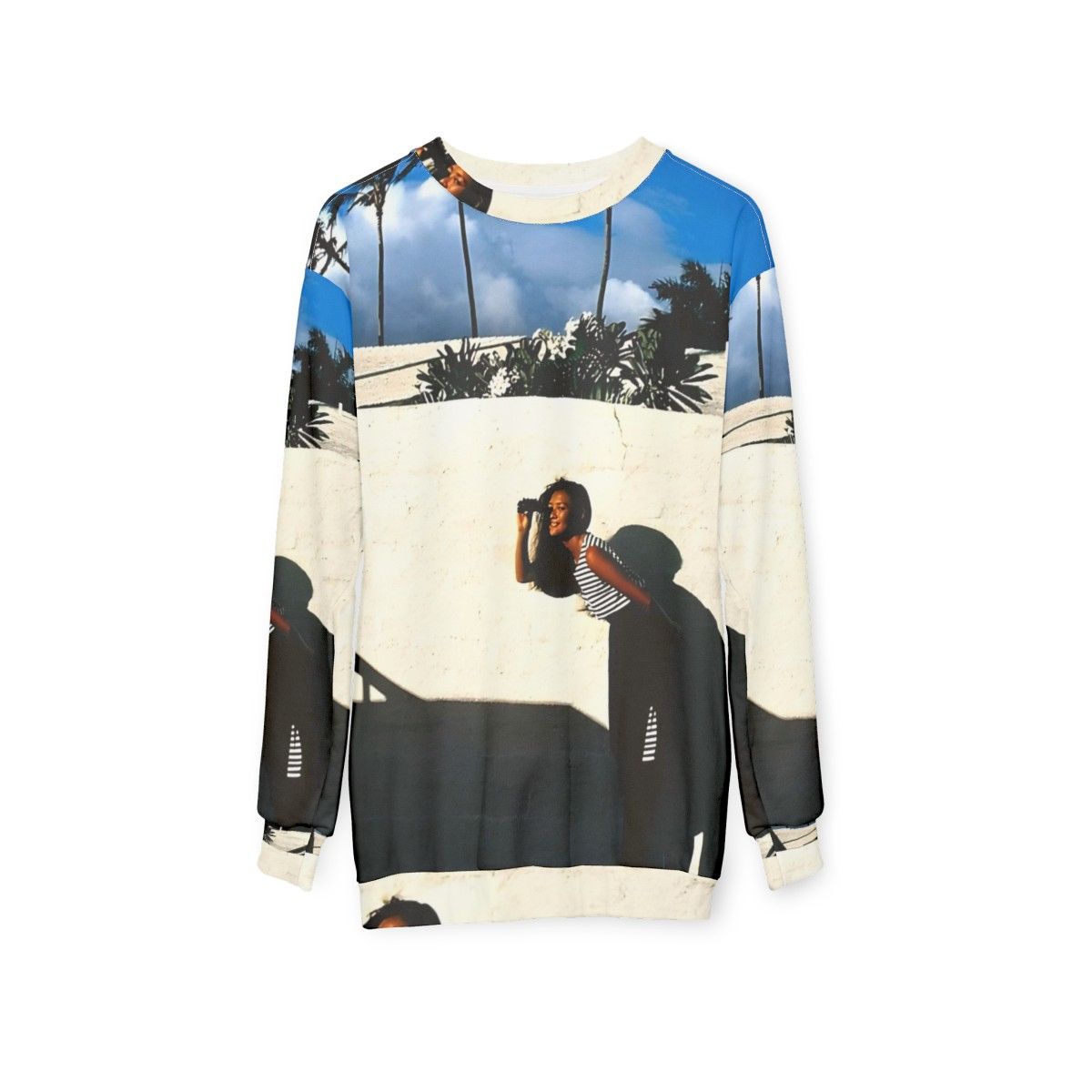 Anri Timely High Definition Sweatshirt - Citypop Music Inspired Nostalgic 80s 90s Retro Fashion - hanging