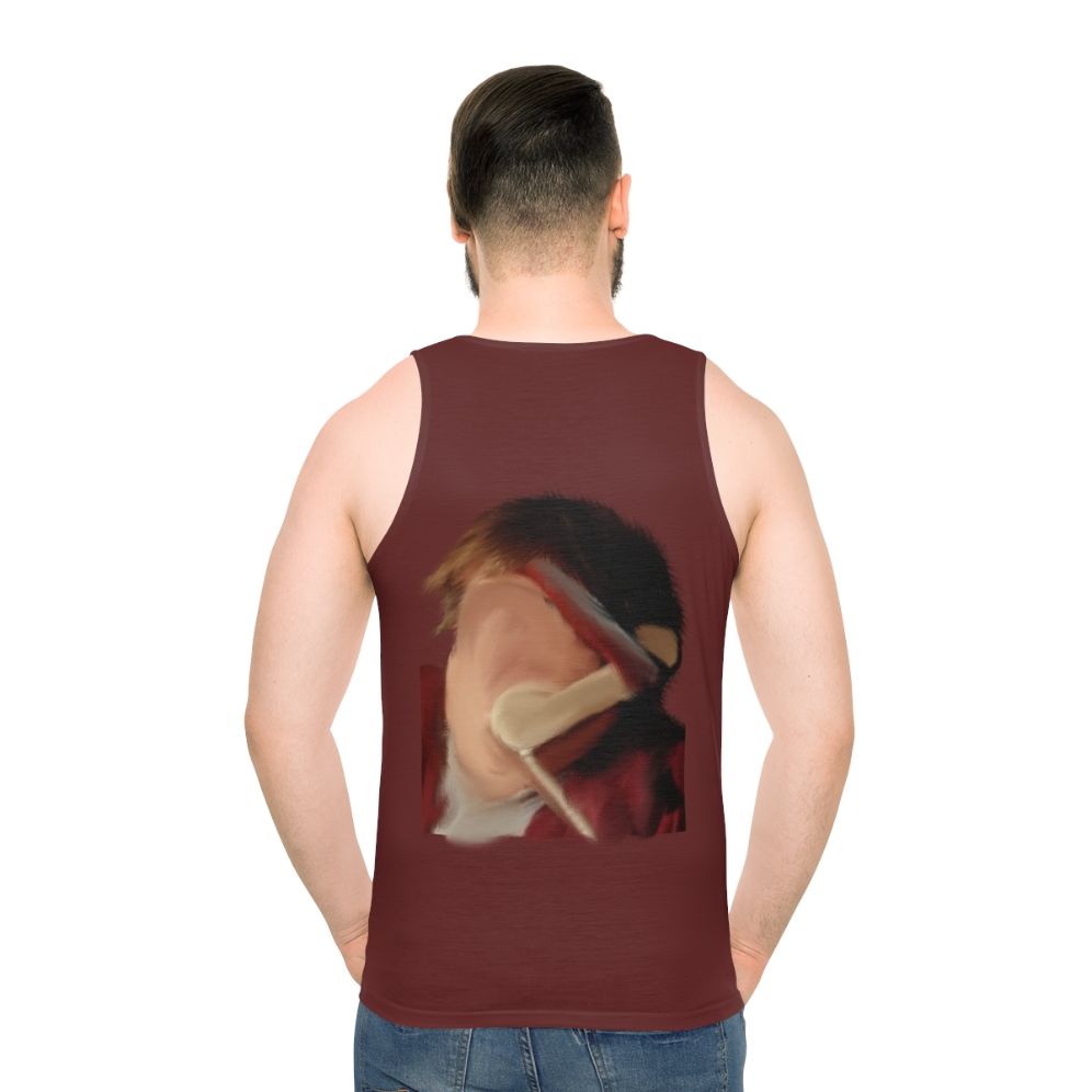 Chris Farley Tribute Comedy Tank Top - men back