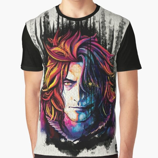 Ardyn from Final Fantasy XV graphic t-shirt design