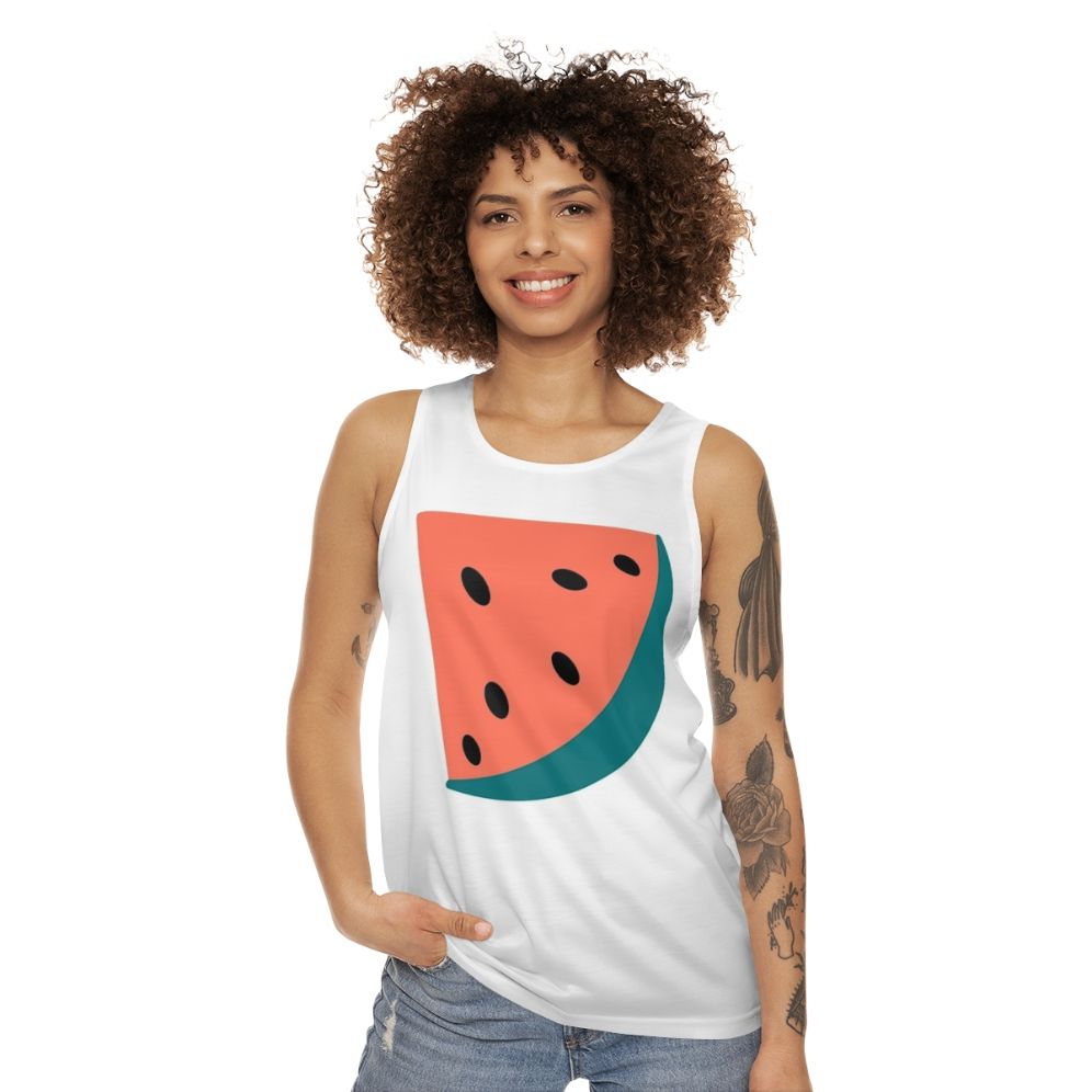 Fruits unisex tank top for music enthusiasts - women