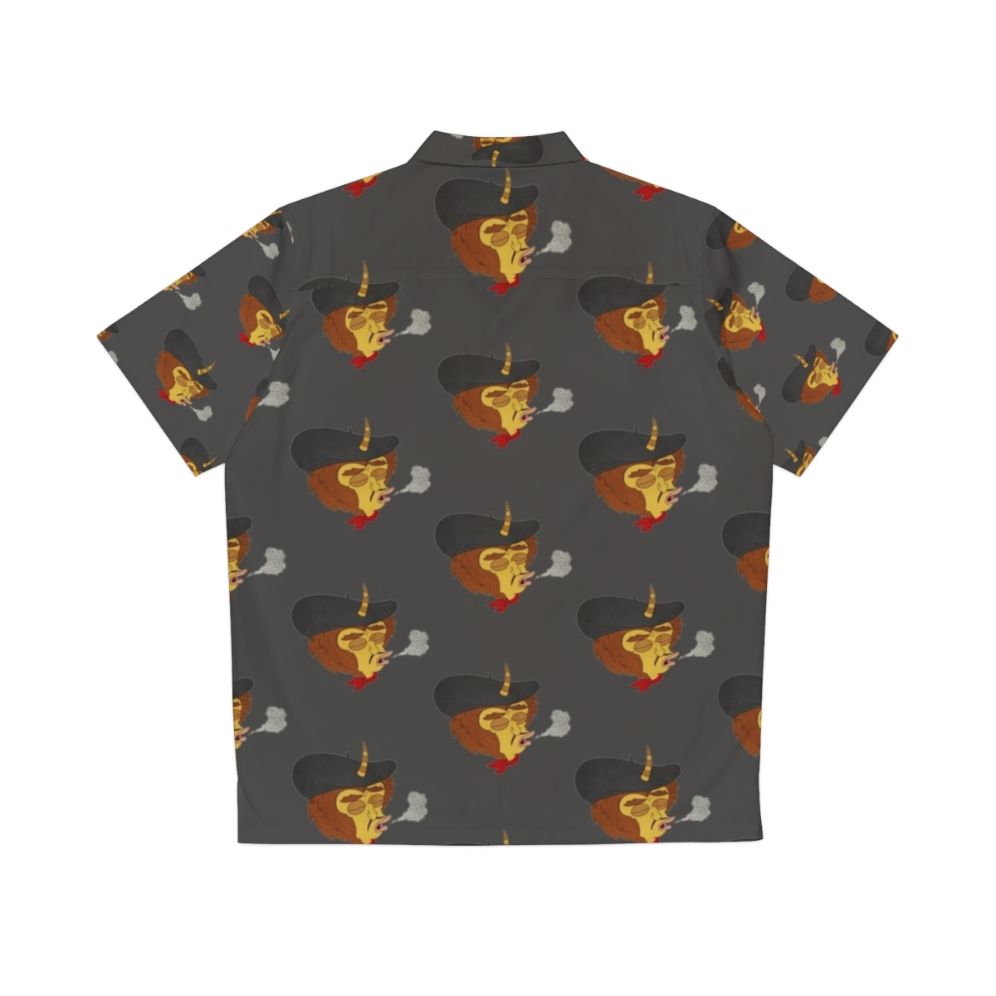 Big Mouth Maury Hawaiian Shirt - Back