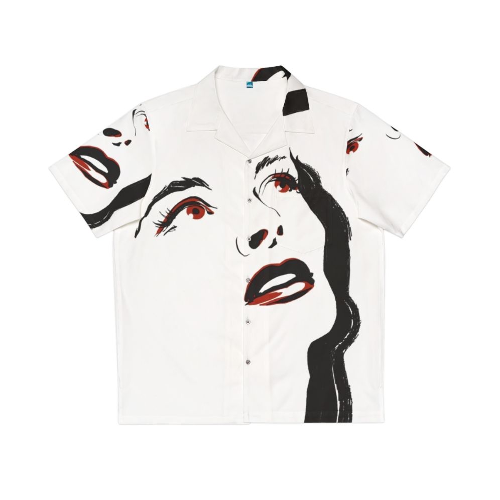 Katharine Hepburn Portrait Hawaiian Shirt