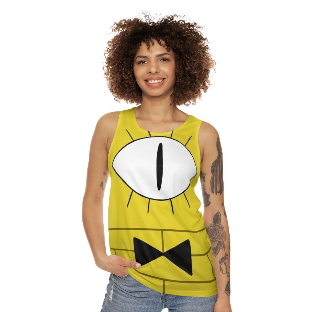 Gravity Falls Bill Cipher Unisex Tank Top - women