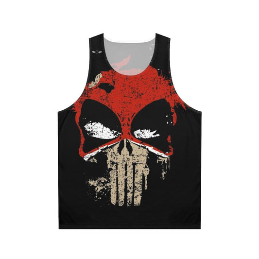 Deadpool 'Punishment By Chimichanga' Unisex Tank Top