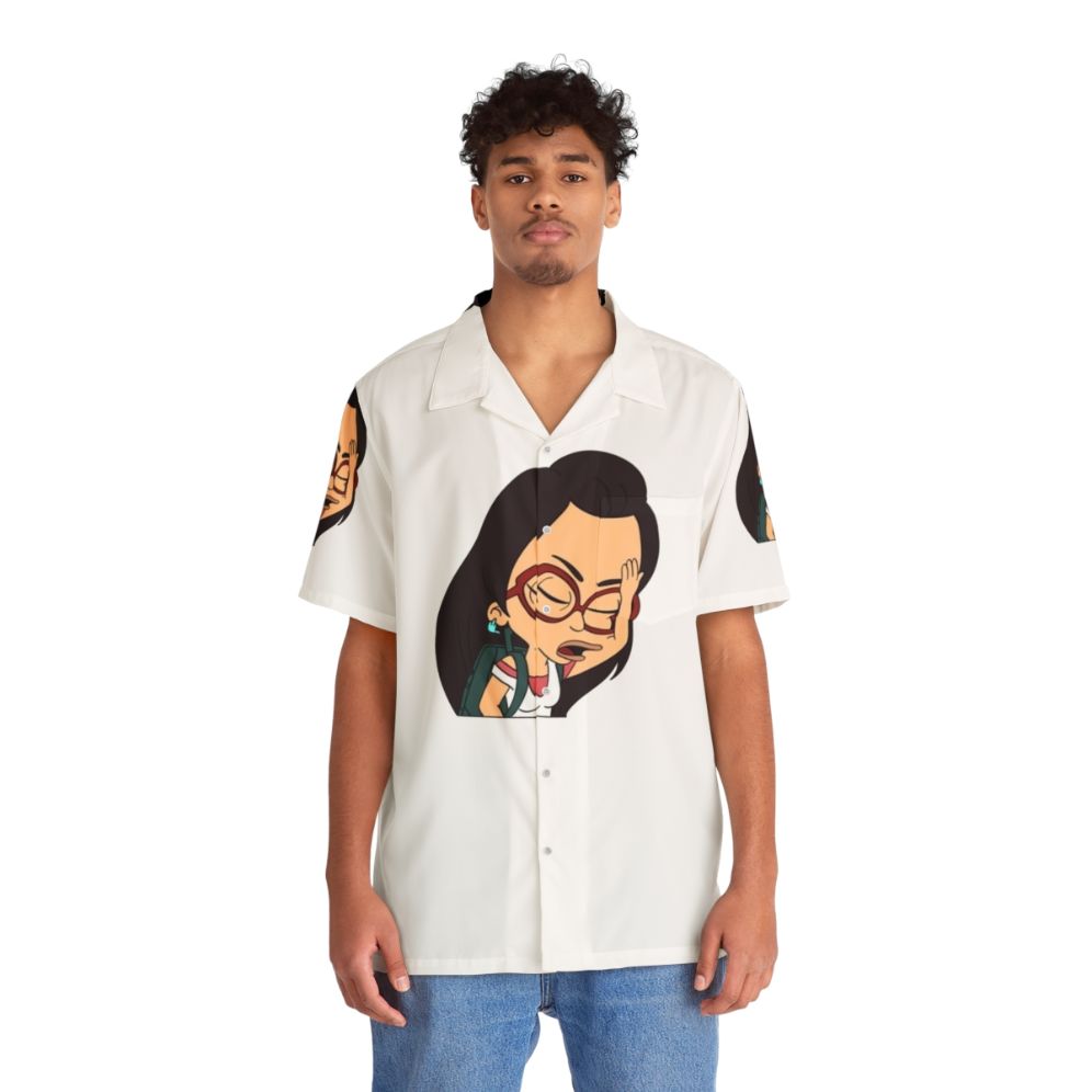 Ali Big Mouth Hawaiian Shirt - Netflix Big Mouth Hormone Monster Fan Art - Lifestyle