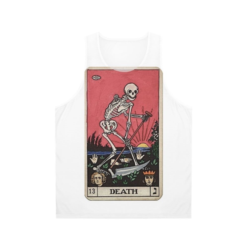 Death Tarot Unisex Tank Top