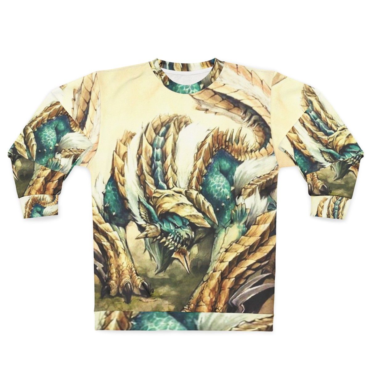 Monster Hunter Zinogre Roaring Thunder Sweatshirt