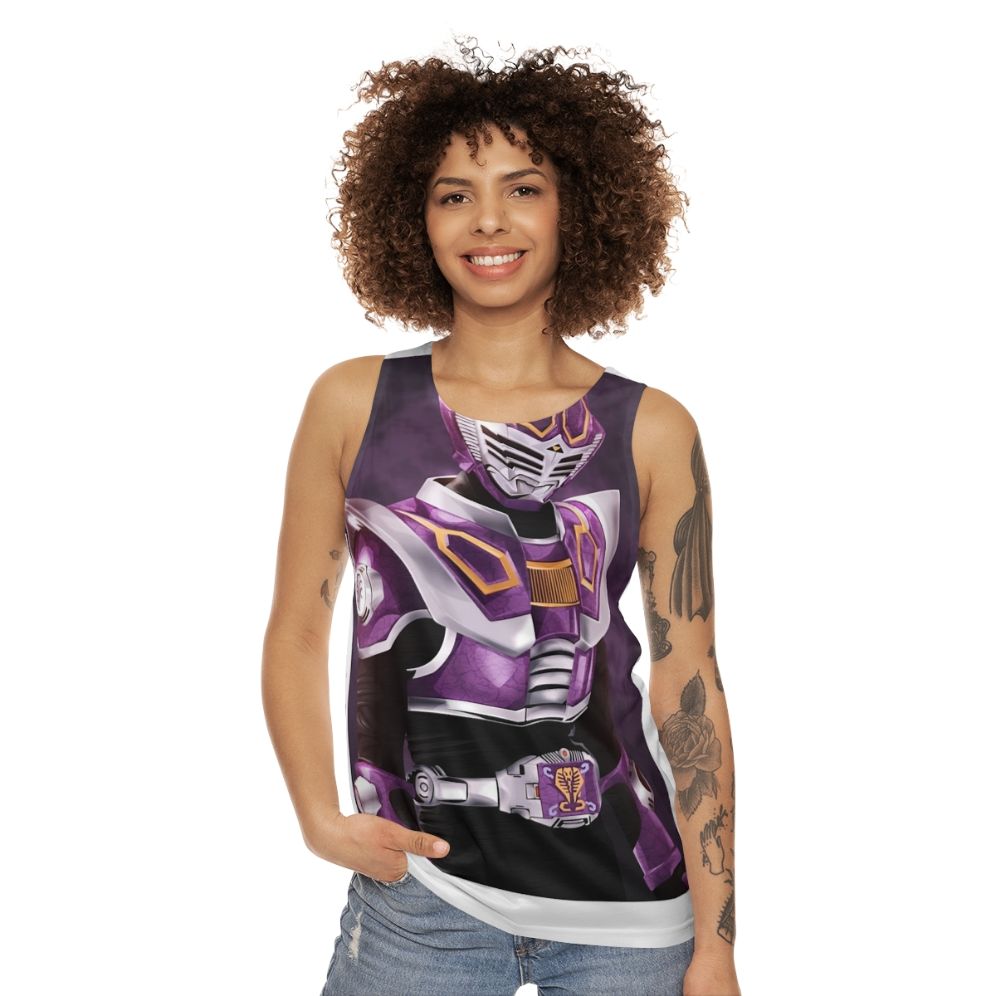 Masked Rider Ouja Unisex Tank Top - women