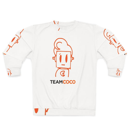 Coco Robot Doodle Sweatshirt featuring Conan Obrien