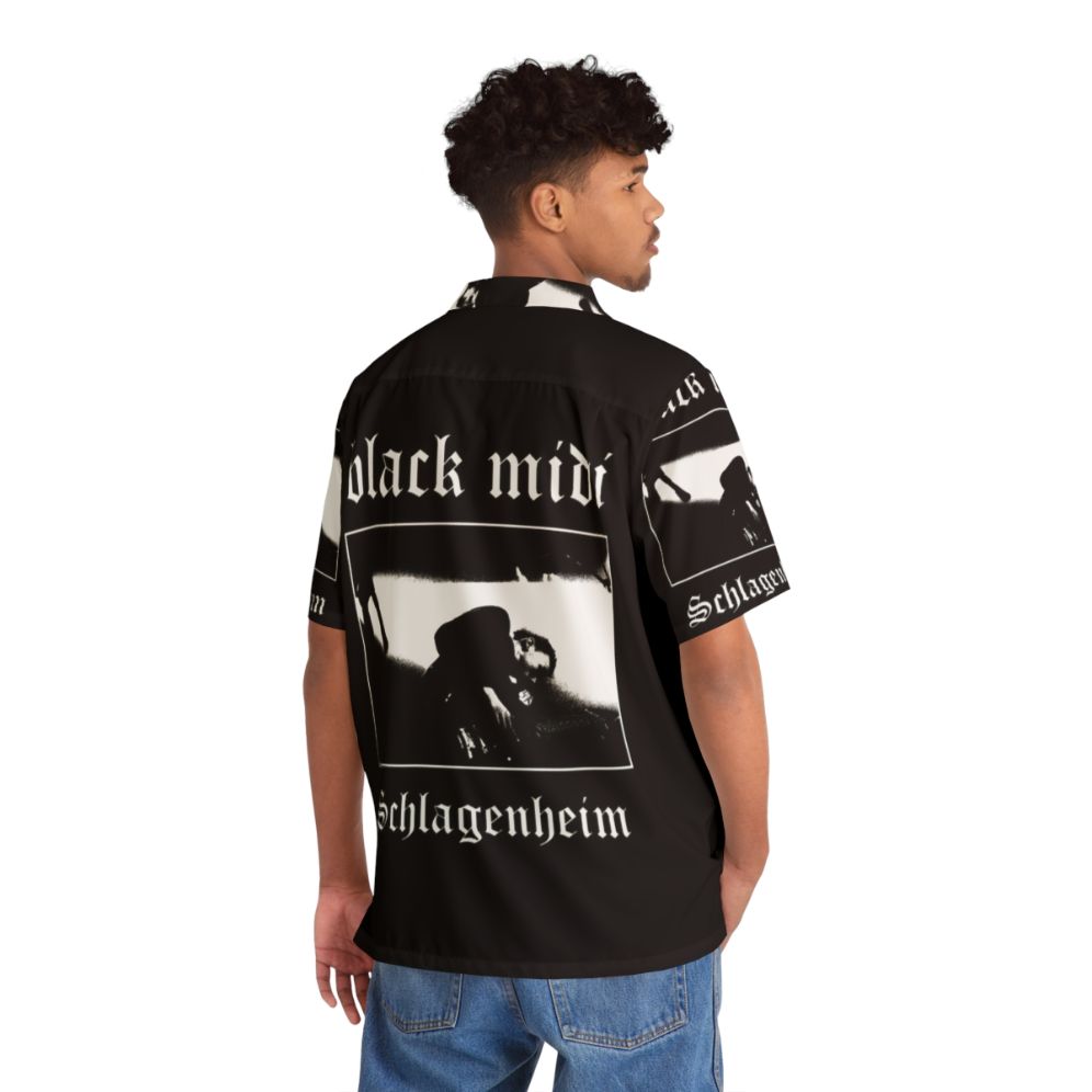 Black Midi Schlagenheim Metal Hawaiian Shirt - People Back