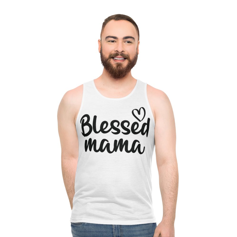 Blessed Mama Unisex Tank Top - men