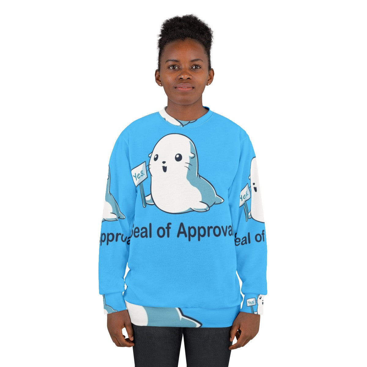 Seal Of Approval Superhero Sweatshirt - women