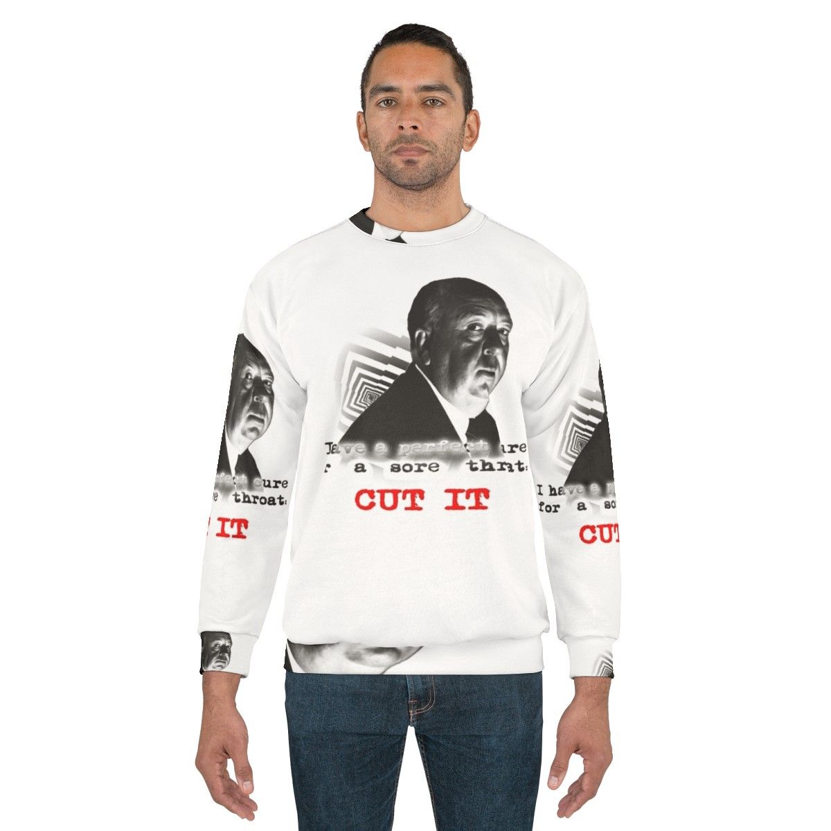 Alfred Hitchcock Cut It Sweatshirt - men