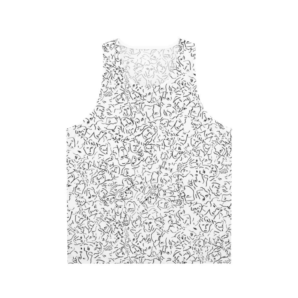 Elio's Face Sketch Unisex Tank Top - Call Me By Your Name