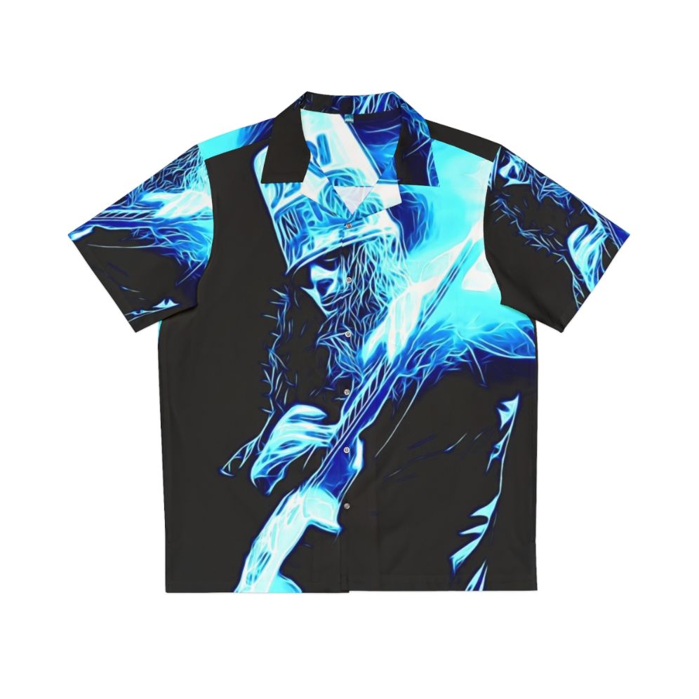 Buckethead Electric Tears Blue Hawaiian Shirt