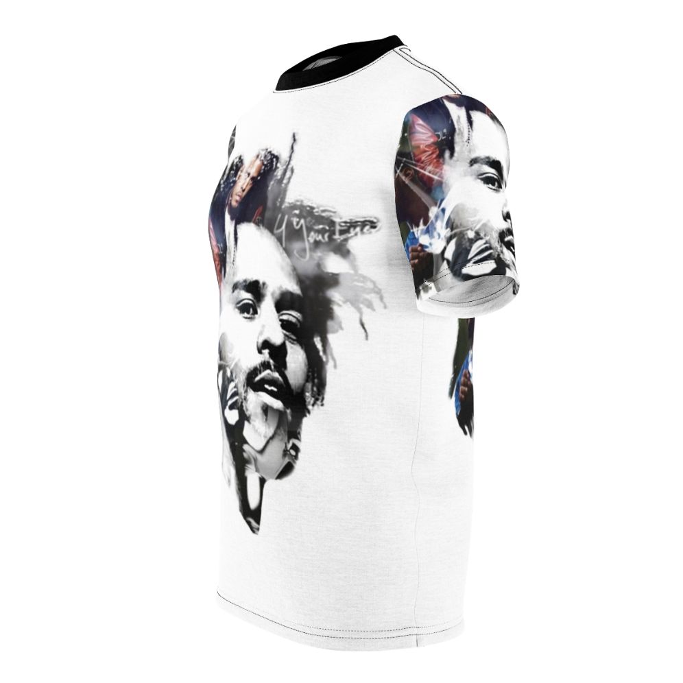 Stylish J-Cole Inspired Hip-Hop T-Shirt - men left