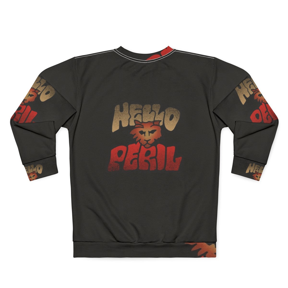 Hello Peril Band Logo Sweatshirt - Back