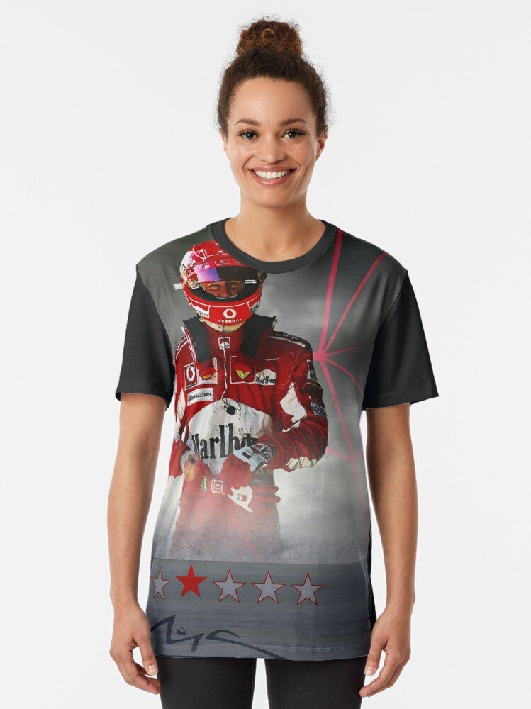 Michel Schumacher Formula 1 Graphic T-Shirt - Women