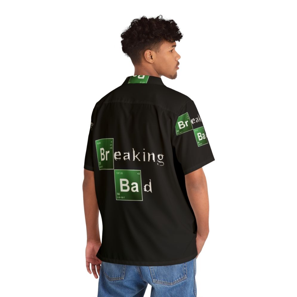 Breaking Bad inspired Hawaiian style shirt with Heisenberg and Jesse Pinkman graphics - People Back