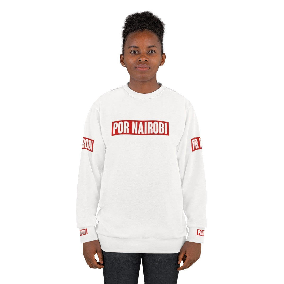 Por Nairobi Money Heist Sweatshirt - women