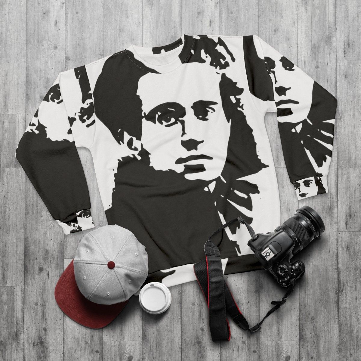 Antonio Gramsci Italian Neo-Marxist Political Theory Sweatshirt - flat lay