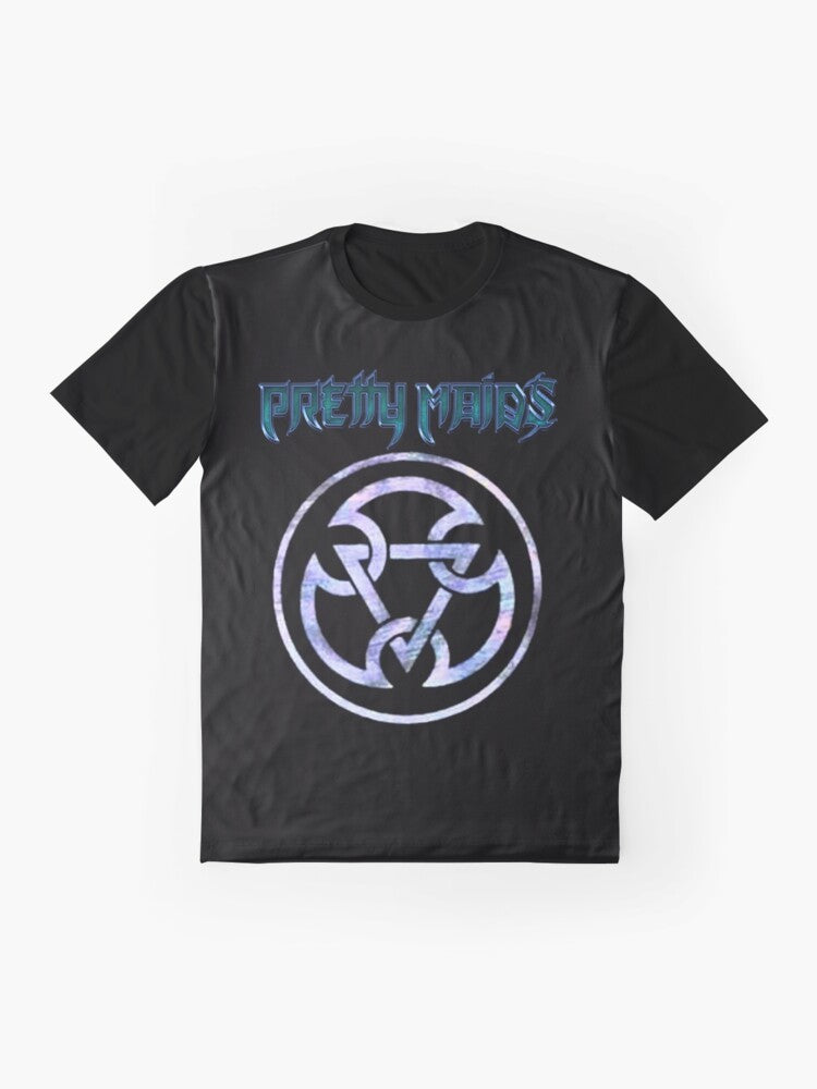 Best Selling Hard Rock Pretty Maids Heavy Metal Band Graphic T-Shirt - Flat lay