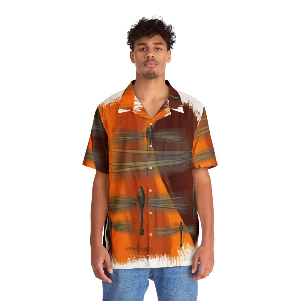 Dune Ornithopter Hawaiian Shirt - People Front