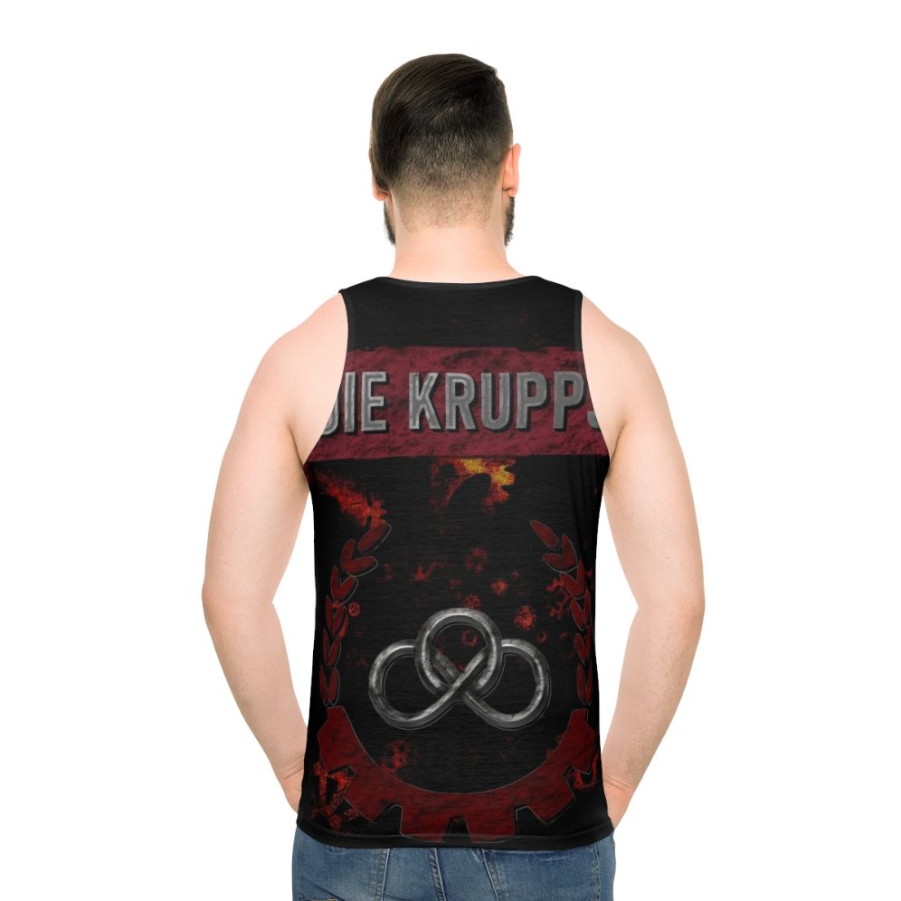 Die Krupps Unisex Industrial Metal Tank Top - men back