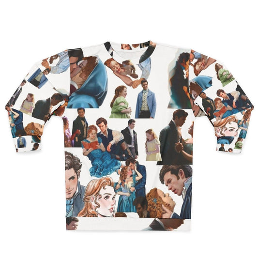 Bridgerton Penelope and Colin Polin Couple Sweatshirt