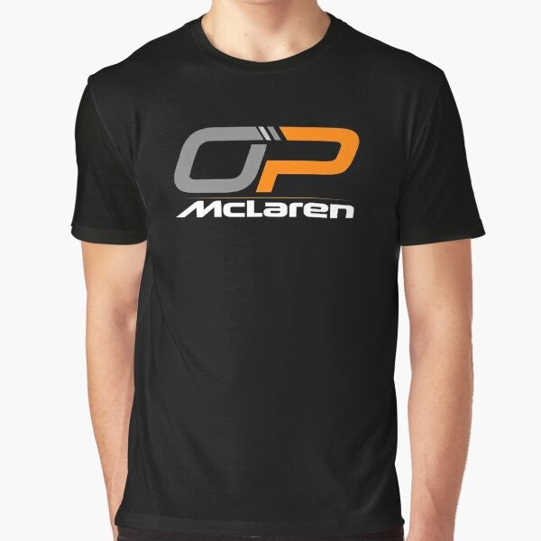 Oscar Piastri McLaren F1 Racing Graphic T-Shirt