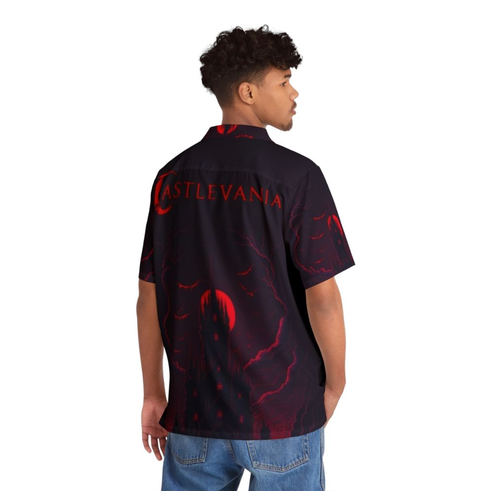 Castlevania Alucard Infernal Dark Hawaiian Shirt - People Back