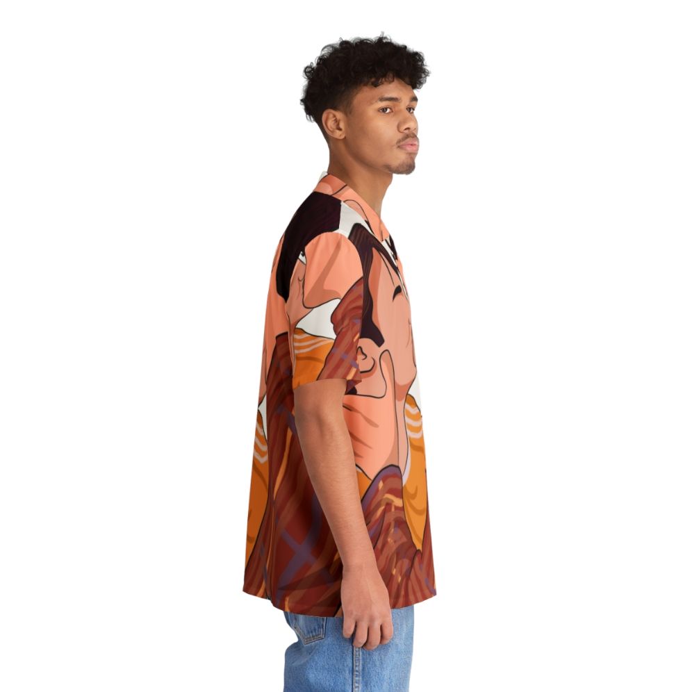 Heartstopper Nick and Charlie Kissing Hawaiian Shirt - People Pight