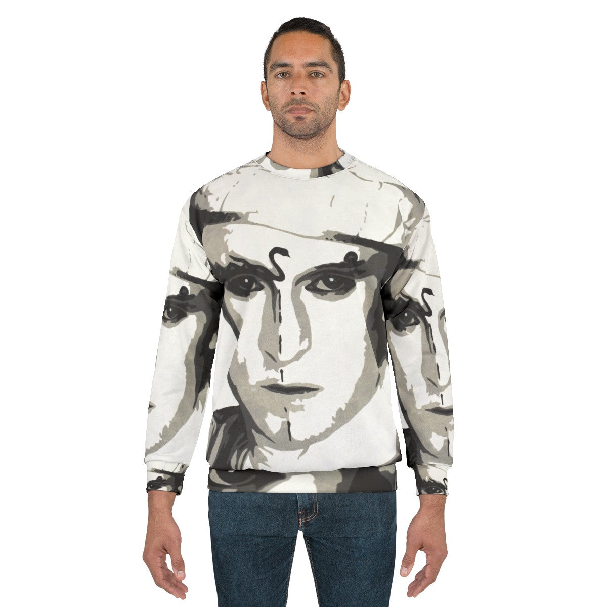 Visage 'Fade To Grey' Steve Strange 80s Music Sweatshirt - men