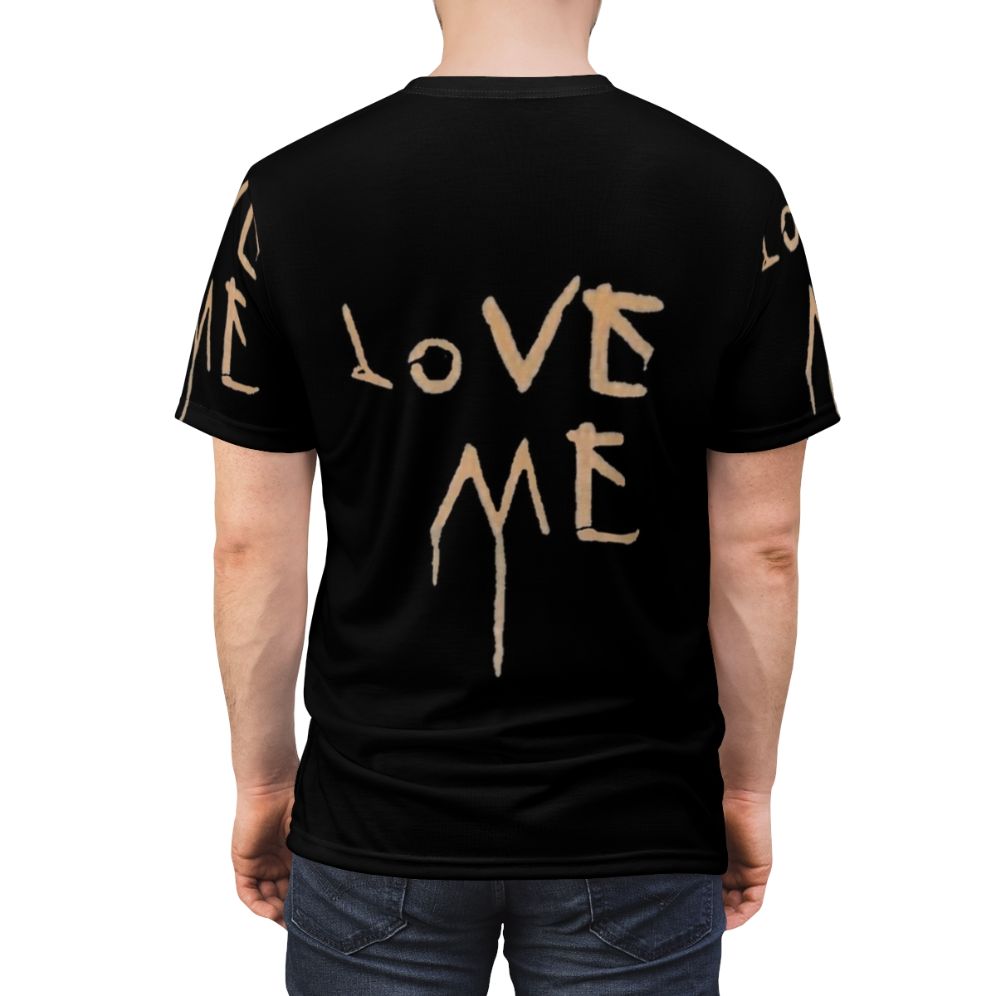 Matchbox Twenty inspired "Love Me" t-shirt with dripping paint or blood design - men back