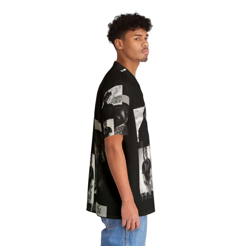 Charlotte De Witte Black And White Hawaiian Shirt - People Pight