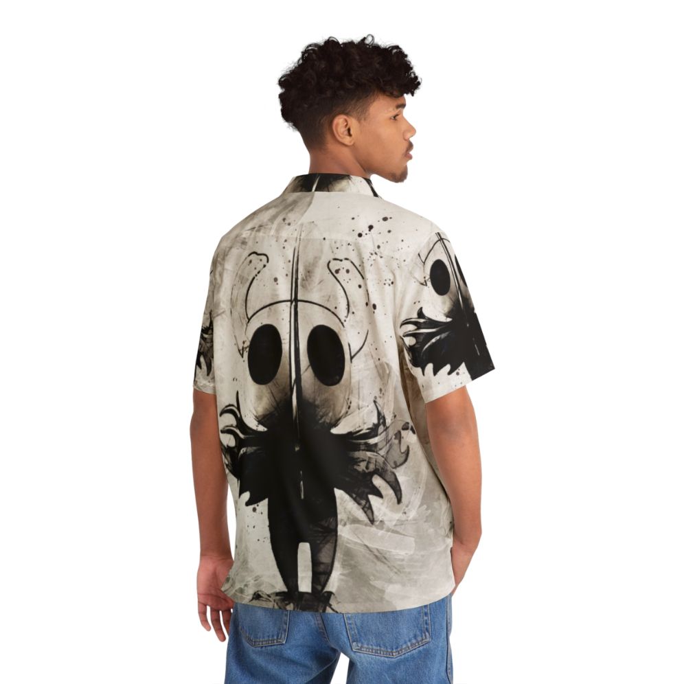 Hollow Knight Painting Hawaiian Shirt - Indie Game Fanart - People Back