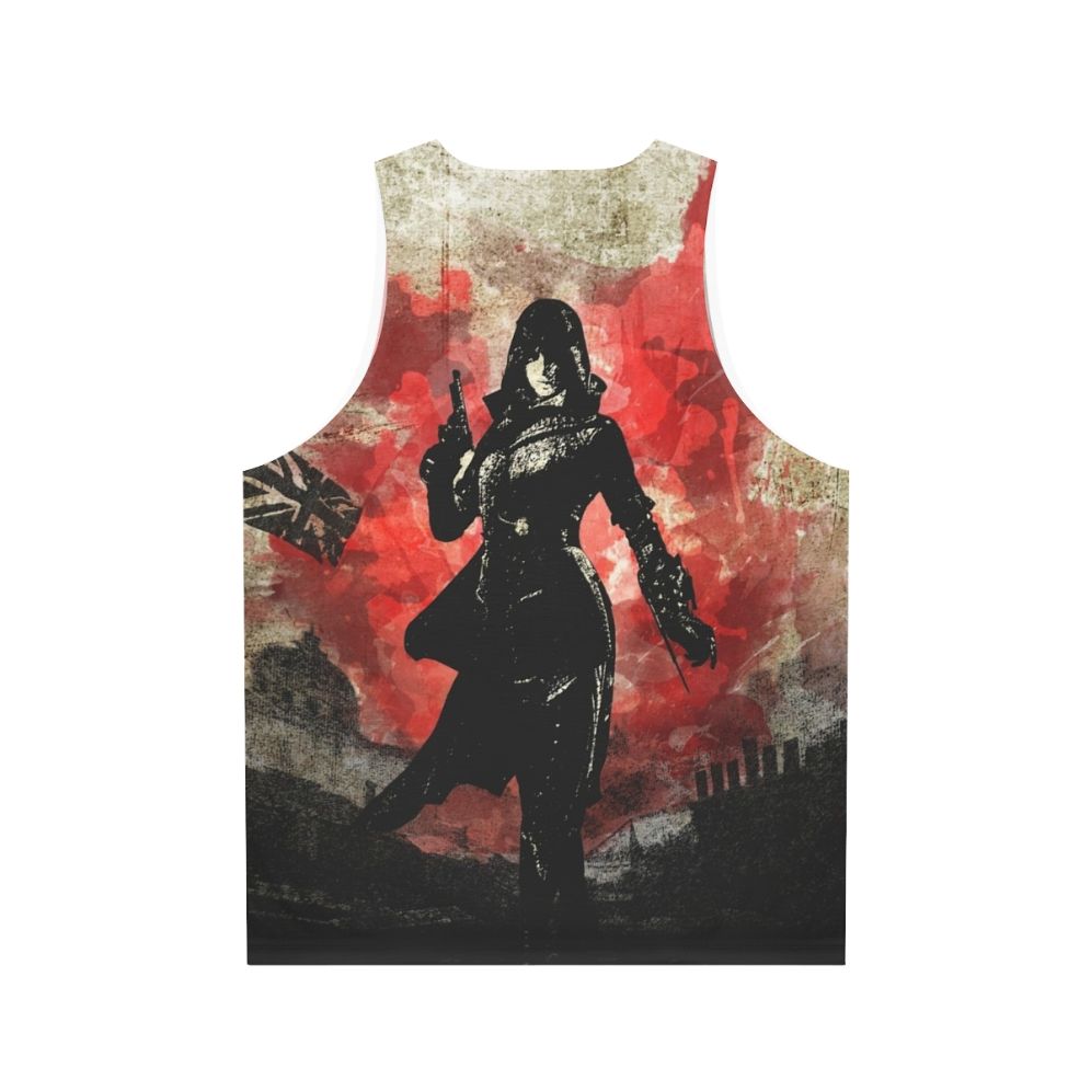 Assassin's Creed Syndicate Evie Frye Minimalist Unisex Tank Top - Back