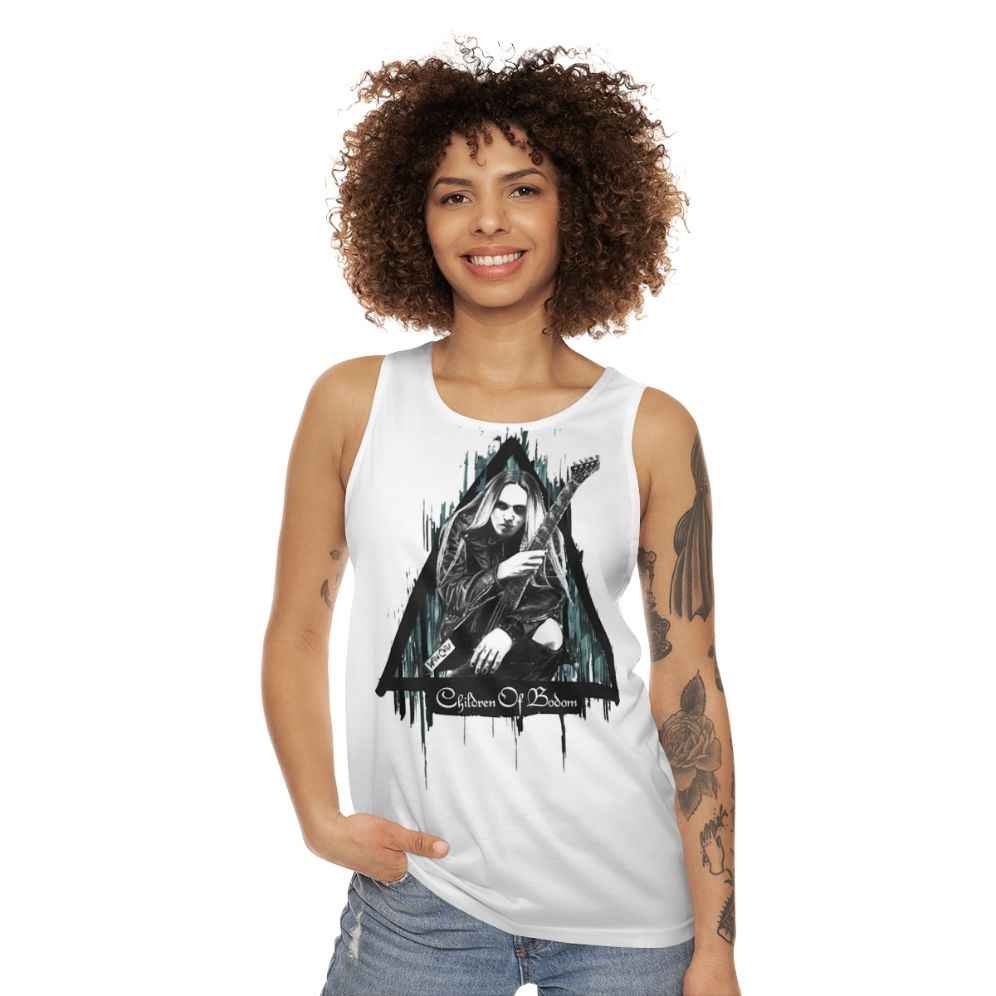 Alexi Laiho Tribute Unisex Tank Top - women