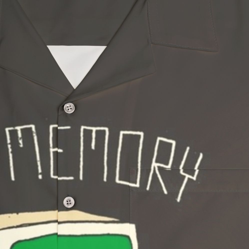 Hilarious "My Memory is Terrible" Hawaiian Shirt for Tech Lovers - Detail