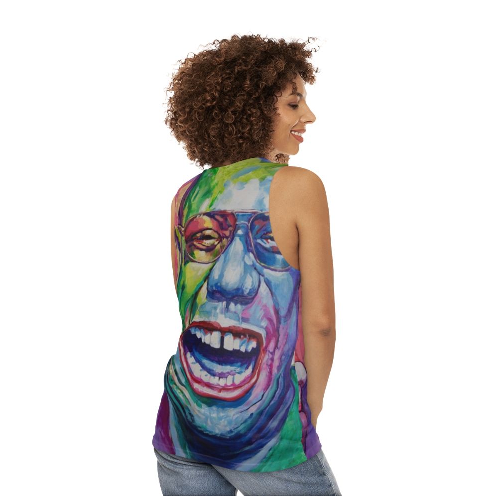 DJ Carl Cox Ibiza Unisex Tank Top - women back