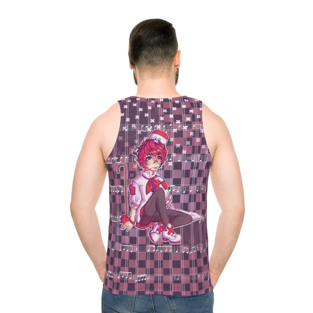 Fukase Vocaloid Unisex Tank Top - men back