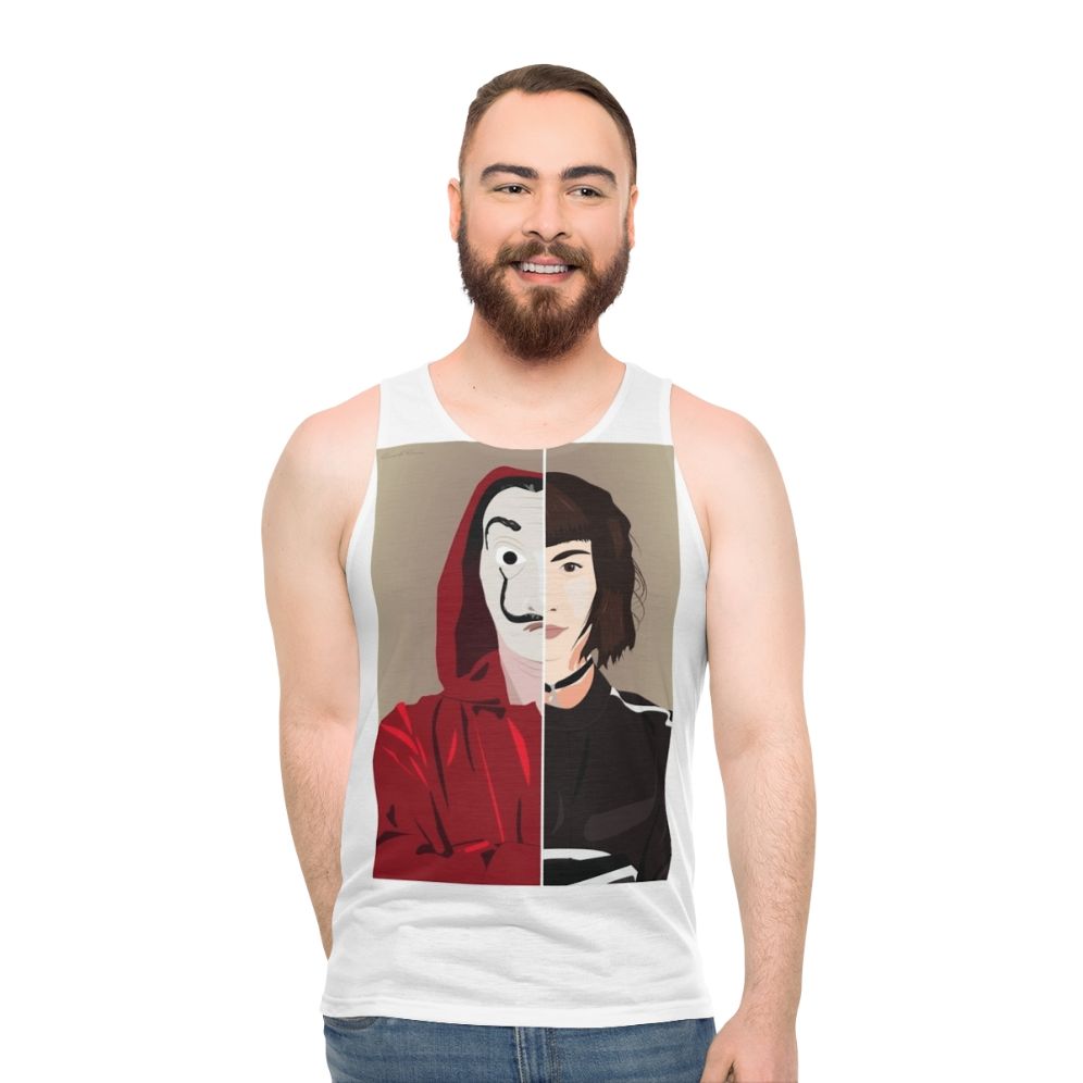 Tokyo Money Heist La Casa de Papel Unisex Tank Top - men