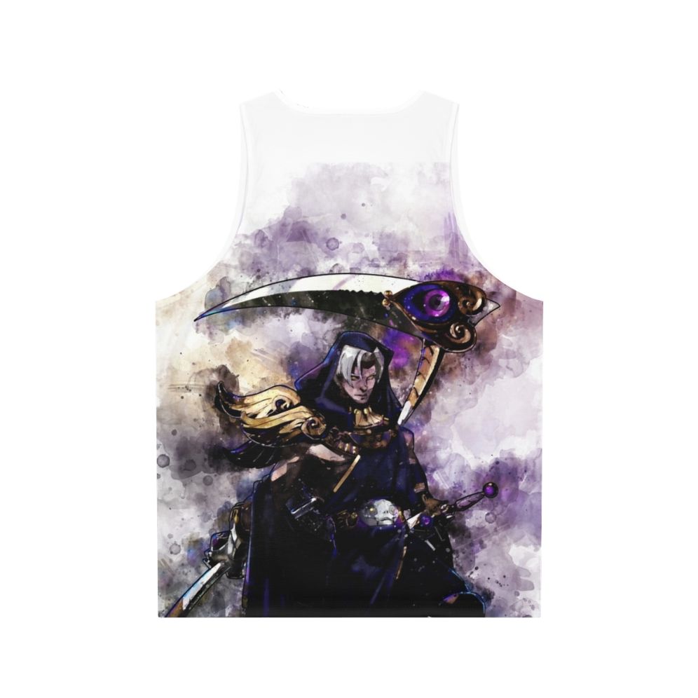 Thanatos and Hades Watercolor Unisex Tank Top - Back