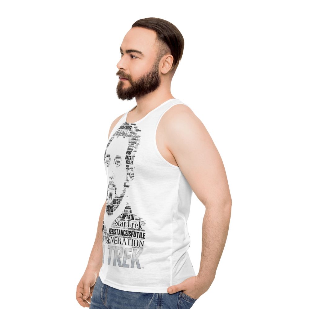 William Riker 2 Star Trek: The Next Generation Unisex Tank Top - men side