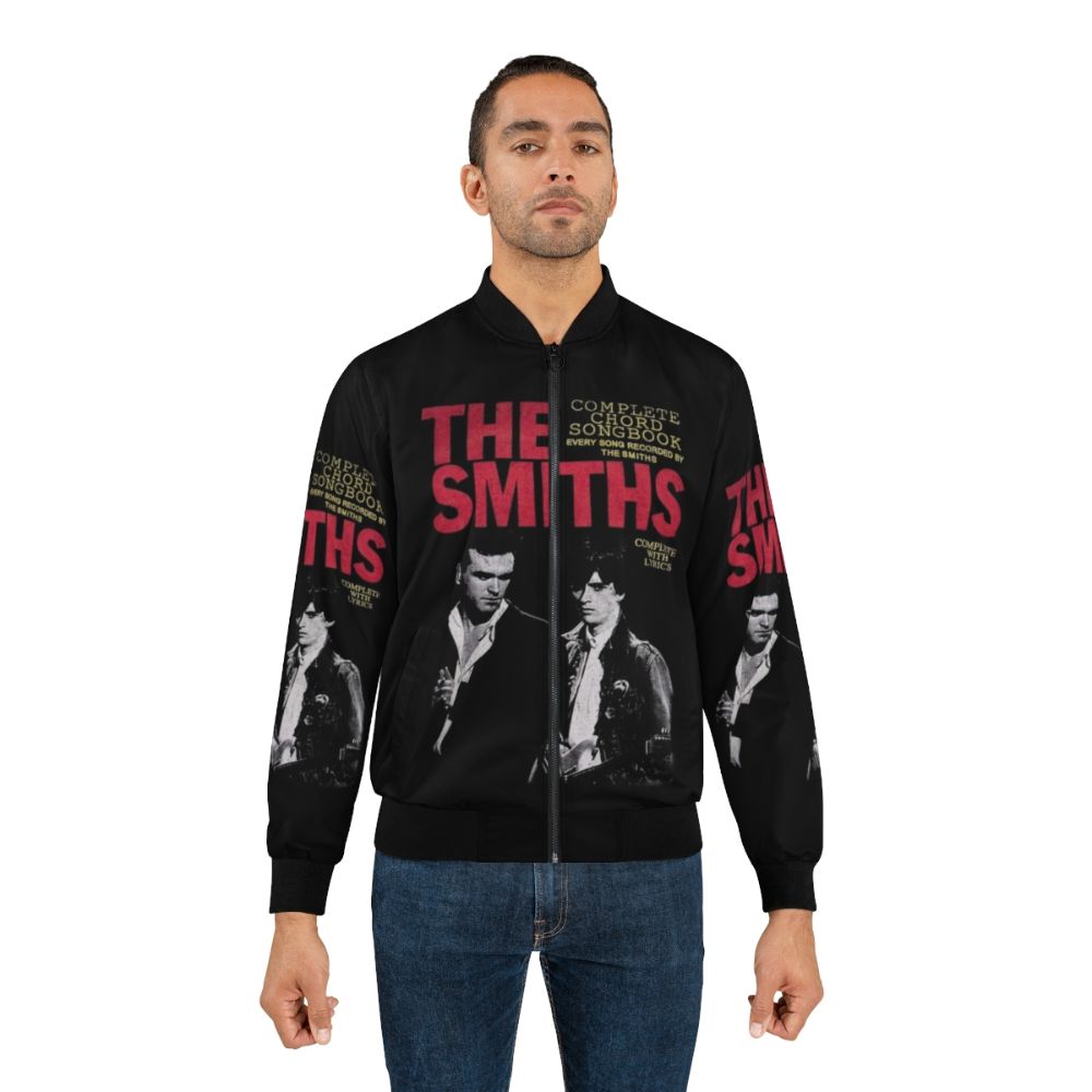 The Smiths The Queen Is Dead Bomber Jacket - Minimalist design featuring the iconic album art - Lifestyle