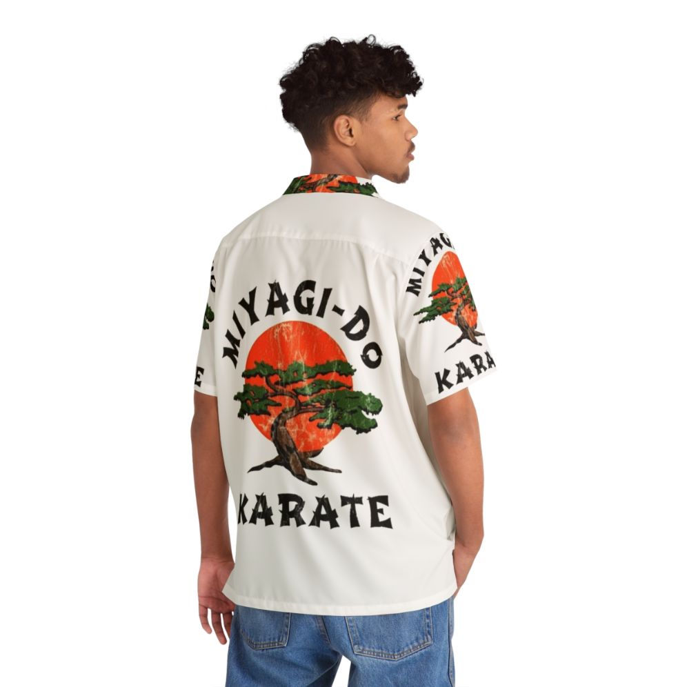 Miyagi Do Karate Vintage Hawaiian Shirt - People Back