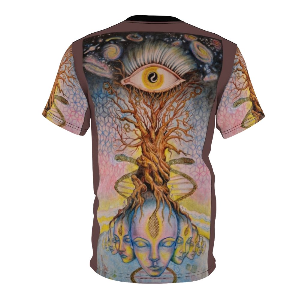 Pineal gland t-shirt with visionary art design - Back