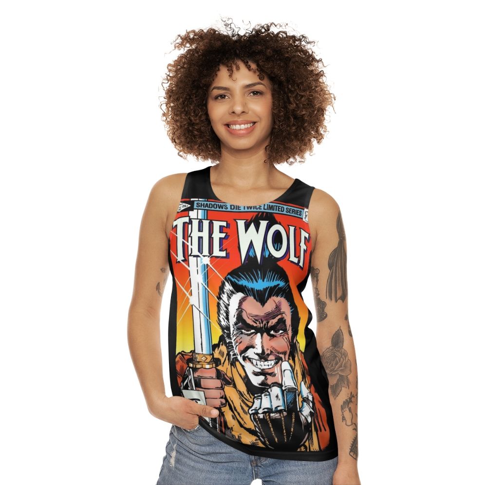 Unisex Wolf V2 Tank Top - women