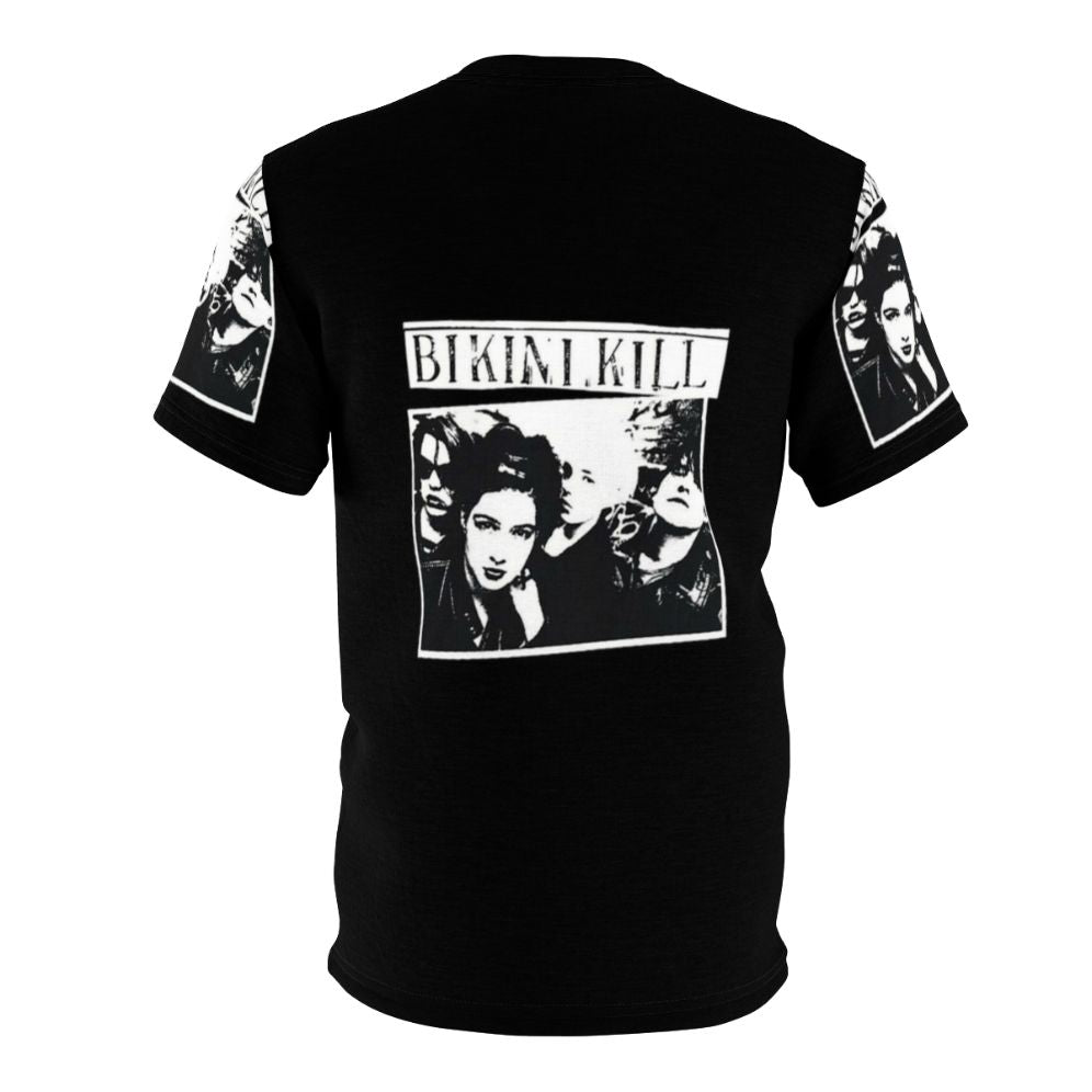 Fashionable Bikini Kill-Themed T-shirt for Punk Rock Enthusiasts - Back