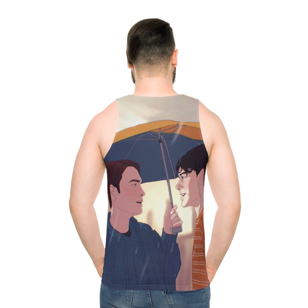 Heartstopper Unisex Tank Top - men back